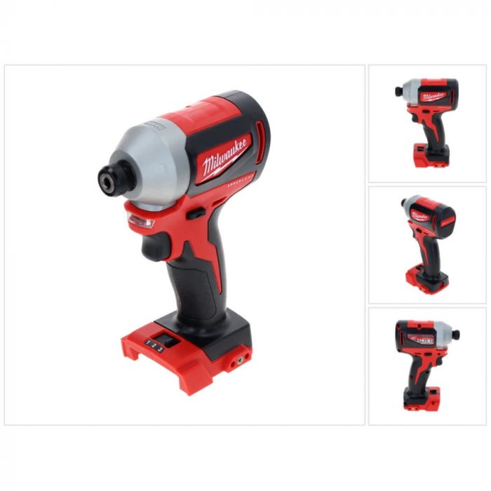 Гвинтоверт ударний акумуляторний Milwaukee M18 BLID2-0X 18В 1700-3400об·хв 180Нм кейс 1.7кг без АКБ та ЗП