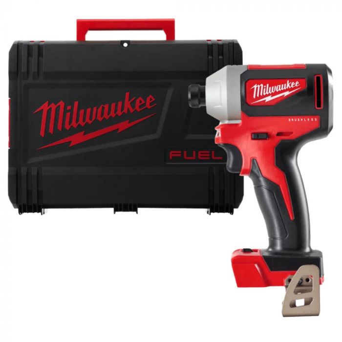 Гвинтоверт ударний акумуляторний Milwaukee M18 BLID2-0X 18В 1700-3400об·хв 180Нм кейс 1.7кг без АКБ та ЗП