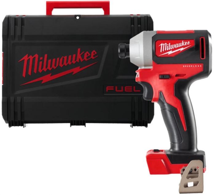 Гвинтоверт ударний акумуляторний Milwaukee M18 BLID2-0X 18В 1700-3400об·хв 180Нм кейс 1.7кг без АКБ та ЗП