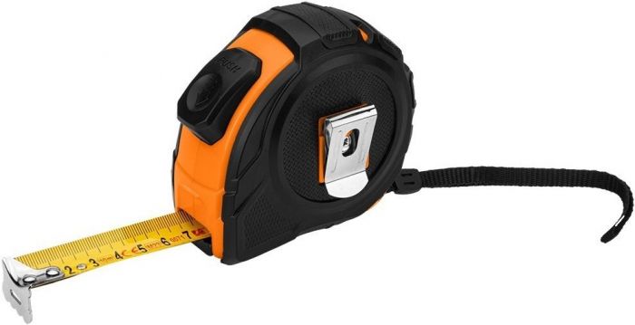 Рулетка Neo Tools, 10мx25мм, з фіксатором змотування