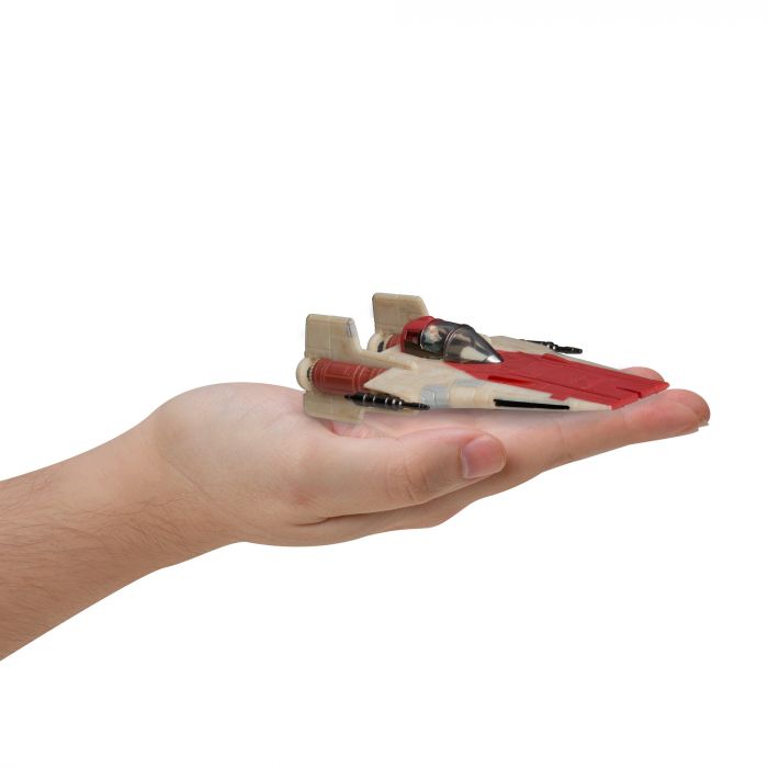 Ігрова колекційна фігурка Star Wars Small Vehicle Транспорт та фігурка A-Wing 7.5см