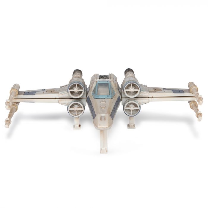 Ігрова колекційна фігурка Star Wars Medium Vehicle Транспорт та фігурка X-Wing (Blue 1) + Antoc Merric & R2-R9 12.5см