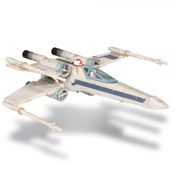 Ігрова колекційна фігурка Star Wars Medium Vehicle Транспорт та фігурка X-Wing (Blue 1) + Antoc Merric & R2-R9 12.5см