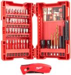 Набір біт і свердел + ніжFASTBACK Milwaukee  40 предметів кейс
