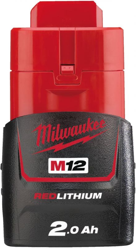 Набір акумулятора та зарядного пристрою Milwaukee NRG-502 12В 1х2А·год Redlithium M12, 18В 2х5А·год Redlithium M18, ЗП M12-18FC