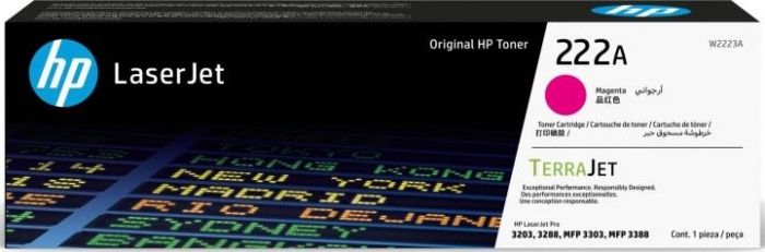 Картридж HP 222A CLJ Pro 3203/3303 Magenta (1200стор)