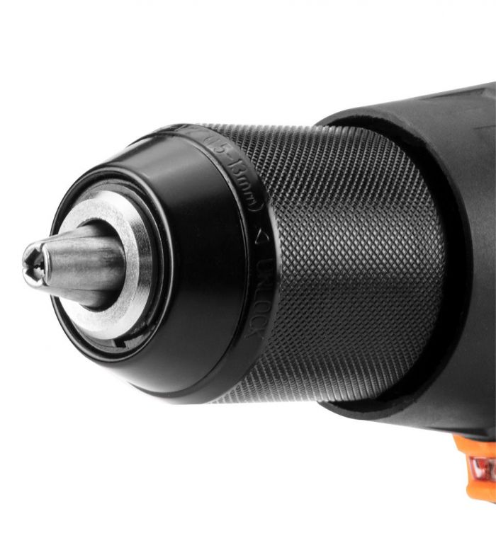 Шурупокрут-дриль акумуляторний Neo Tools Energy+ 18В безщітковий 100Нм 0-480·0-1900об·хв 1.56кг без АКБ та ЗП