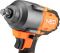 Гайковерт ударний Neo Tools Energy+ 18В безщітковий 2400об·хв 850Нм 1/2" 3 швидкості 1.8кг без АКБ та ЗП
