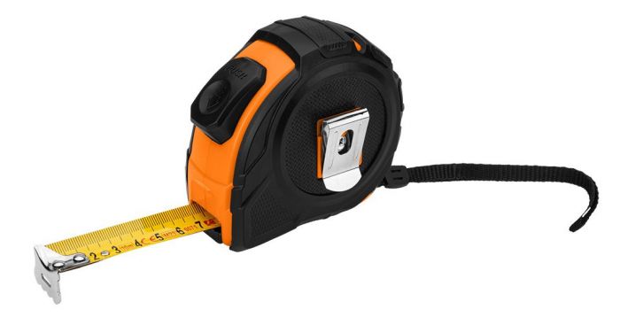 Рулетка Neo Tools, 5мx25мм, з фіксатором змотування