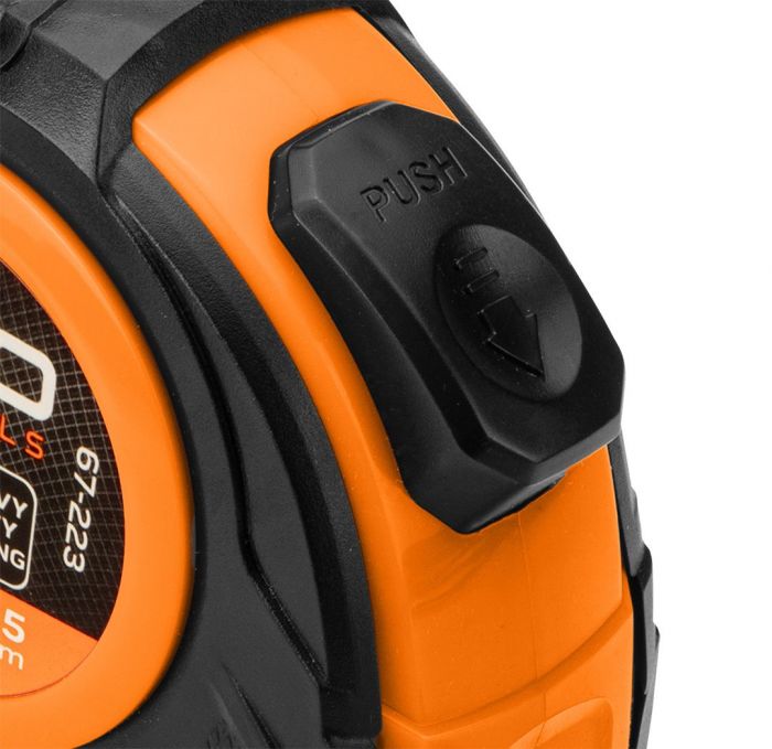 Рулетка Neo Tools, 5мx25мм, з фіксатором змотування