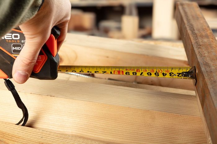 Рулетка Neo Tools, 5мx19мм, з фіксатором змотування, магніт