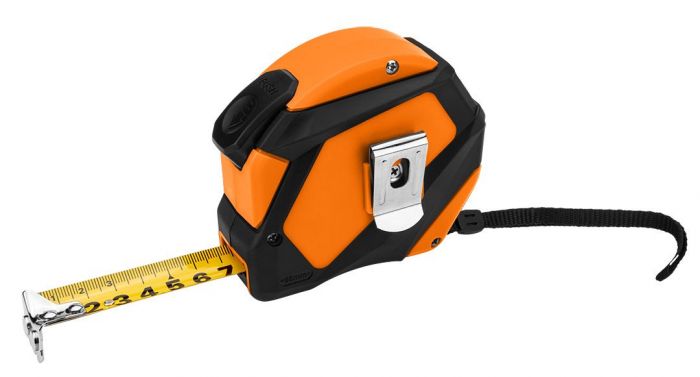 Рулетка Neo Tools, 5мx19мм, з фіксатором змотування, магніт