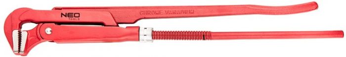 Ключ трубний Neo Tools, 90°, робочий діапазон 0-38мм, 420мм