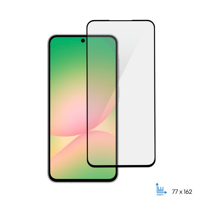 Захисне скло 2E для Samsung Galaxy A56 5G (A566), 2.5D FCFG, (1 Pack), чорна рамка