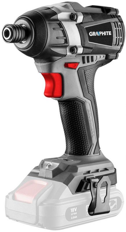 Гайковерт ударний GRAPHITE Energy+ 18В безщітковий 2700об·хв 200Нм 3 швидкості 1.2кг без АКБ та ЗП
