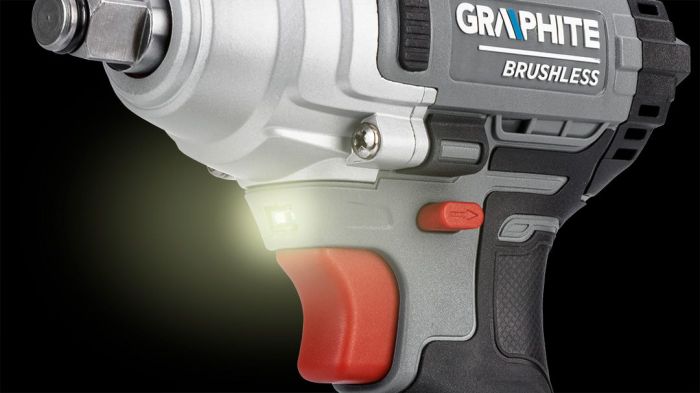 Гайковерт ударний GRAPHITE Energy+ 18В безщітковий 2600об·хв 330Нм 1/2" 0.9кг без АКБ та ЗП