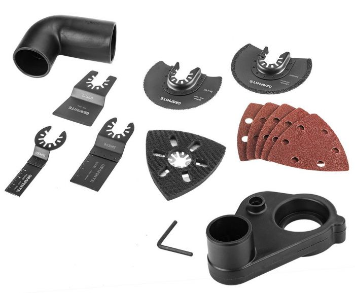 Багатофункціональний інструмент реноватор GRAPHITE 250Вт 15000-21000об·хв 1.35кг кейс