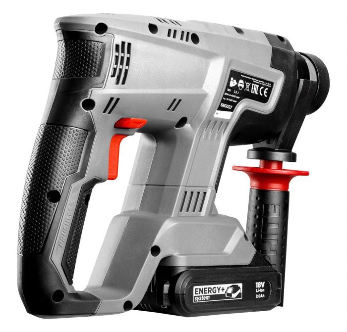 Перфоратор акумуляторний GRAPHITE Energy+ SDS-plus 18В 2.2Дж 2.26кг без АКБ та ЗП