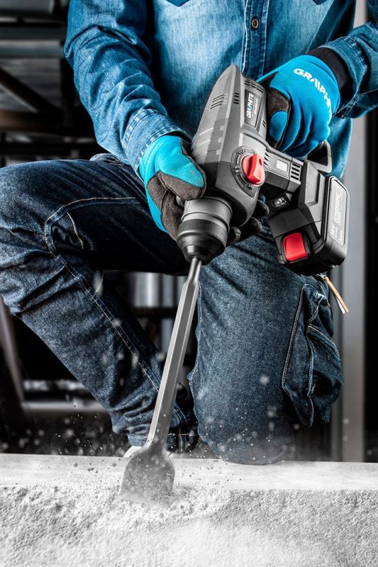 Перфоратор акумуляторний GRAPHITE Energy+ SDS-plus 18В 2.2Дж 2.26кг без АКБ та ЗП