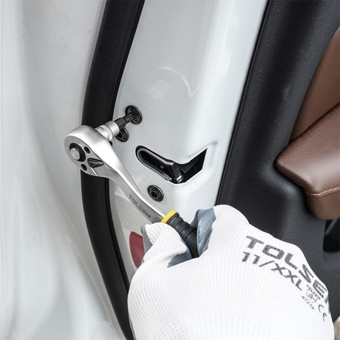 Набір інструментів Tolsen, 216шт, 1/2", 1/4", 3/8", комбіновані ключі, торцевы головки, біти,CrV, кейс