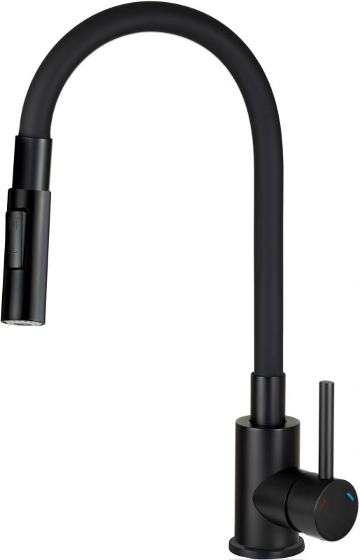 Набір для кухні Deante Corio, гранітна мийка ZRC_2103 + зміш. BOC_N74M, графіт