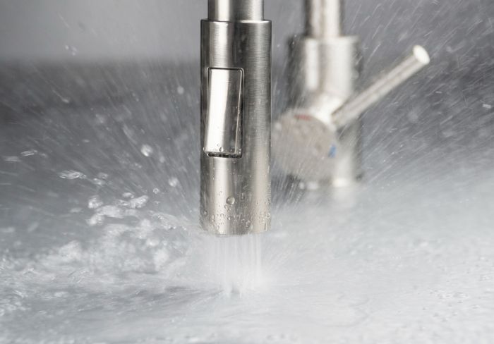 Набір для кухні Deante Corio, гранітна мийка ZRC_2103 + зміш. BOC_B740, графіт