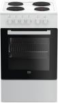 Плита Beko електрична, 60л, 50x60см, білий