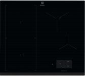 Варильна поверхня Electrolux індукційна, 60см, розширена зона, датчик кипіння, датчик смаження, сенсорний дисплей, Hob2Hood, чорний