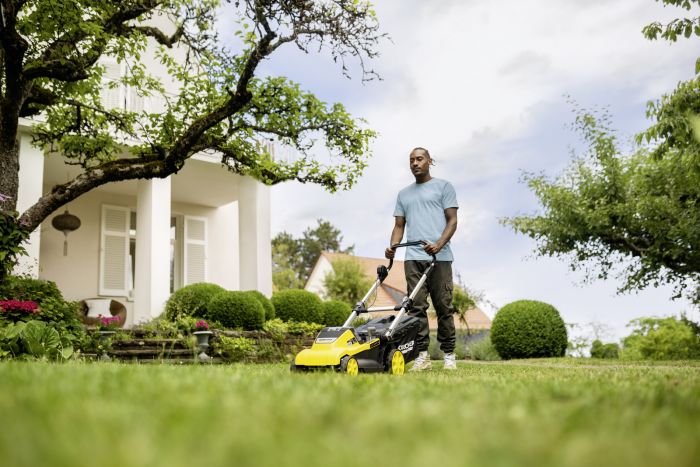 Газонокосарка акумуляторна Karcher LMO 5-18 Dual 18В 41см 25-70мм (без АКБ та ЗП)