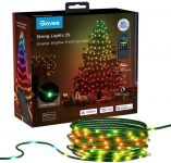 Гірлянда Smart LED Govee H80C4 Christmas String Lights 2, RGBWIC, 20м, кабель прозорий