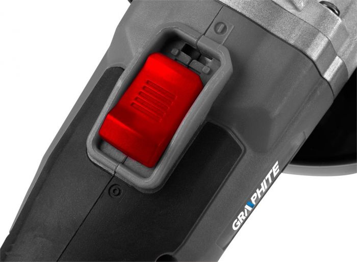 Шліфмашина кутова акумуляторна GRAPHITE Energy+ 18В 125 мм 18В 9200об·хв 2.28кг без АКБ та ЗП