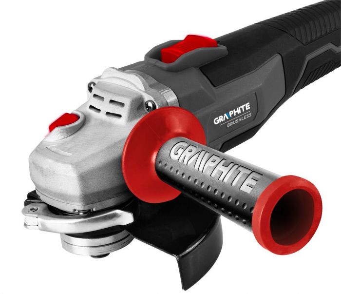 Шліфмашина кутова акумуляторна GRAPHITE Energy+ 18В 125 мм 18В 9200об·хв 2.28кг без АКБ та ЗП
