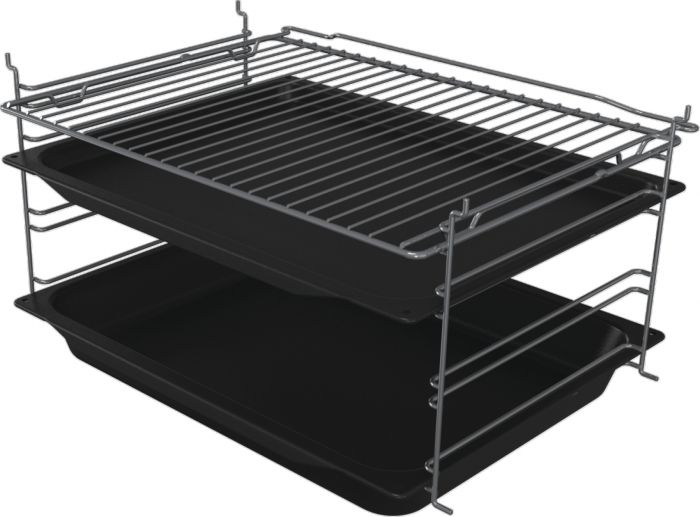 Плита Gorenje  газова, 72л, 60x60см, емальовані, з кришкою, білий