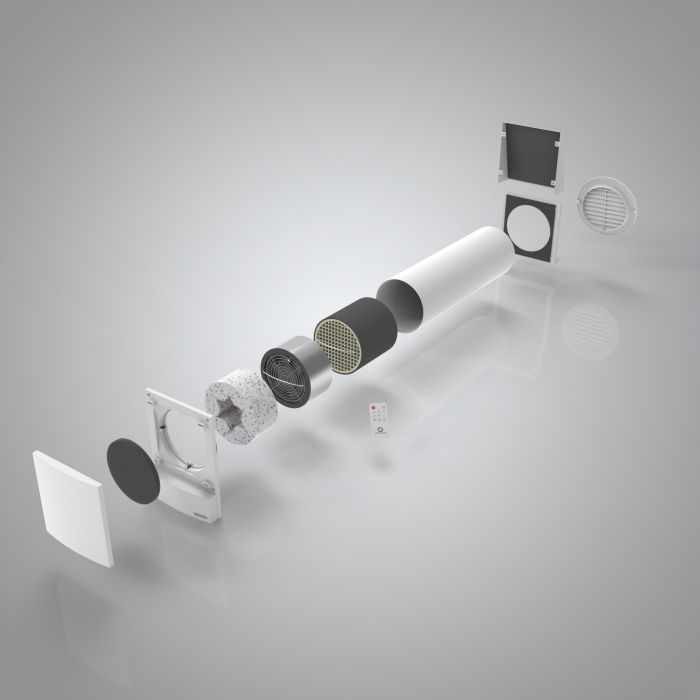 Рекуператор Ventoxx Harmony 0,5м пульт дистанційного керування LED-індикація захисна кришка