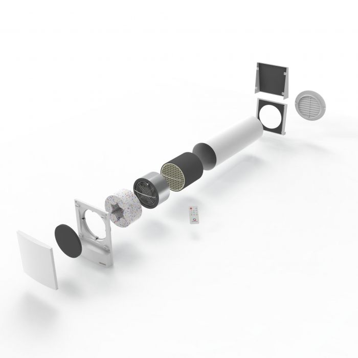 Рекуператор Ventoxx Harmony 0,5м пульт дистанційного керування LED-індикація захисна кришка