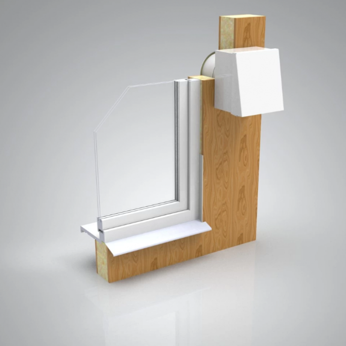 Рекуператор Ventoxx Harmony Slim Line 0.5м пульт дистанційного керування  LED-індикація компенсаційний короб