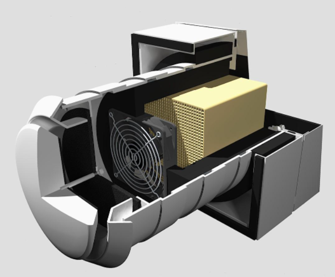 Рекуператор Ventoxx Harmony Slim Line 0.5м пульт дистанційного керування  LED-індикація компенсаційний короб