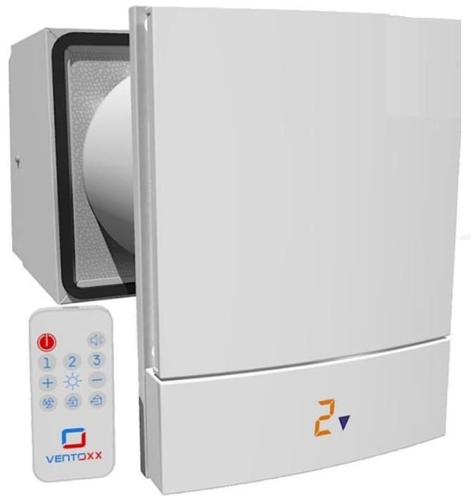 Рекуператор Ventoxx Harmony Slim Line 0.5м пульт дистанційного керування  LED-індикація компенсаційний короб