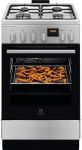 Плита Electrolux комбінована, 58л, 50x60см, дисплей, конвекція, пара, нерж