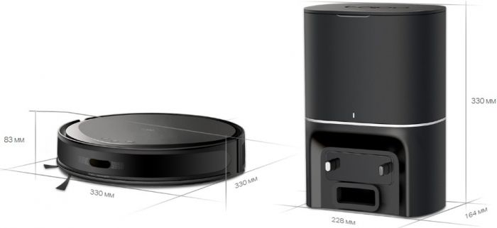 Робот-пилосмок TP-LINK TAPO RV 20 MAX LIDAR з підтримкою вологого прибирання + док-станція