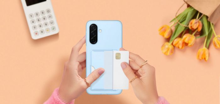 Чохол Samsung для Galaxy A26 (A266), Card Slot Case, синій