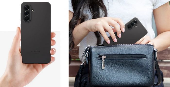 Чохол Samsung для Galaxy A56 (A566), Silicone Case, зелений