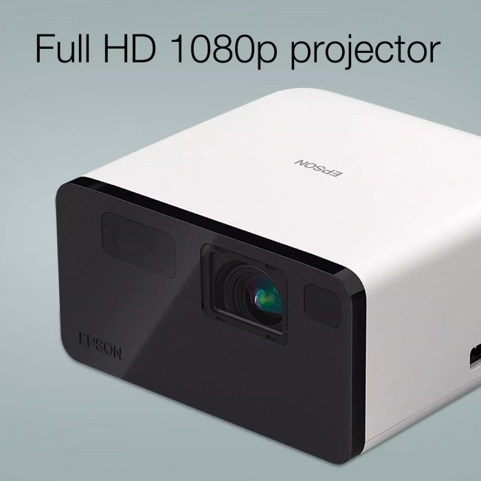 Проєктор Epson EF-21W FHD, 1000 lm, LASER, 1, Google TV, Diamond White