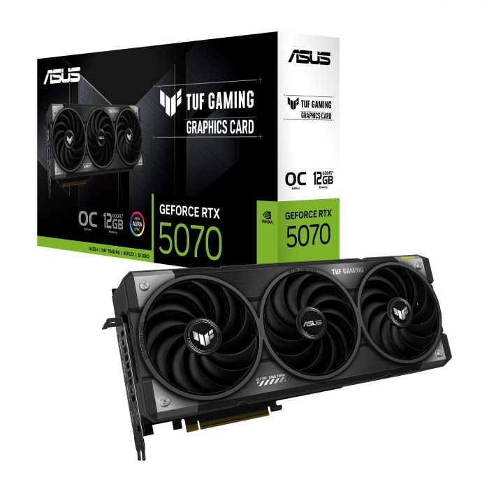 Відеокарта ASUS GeForce RTX 5070 12GB GDDR7 OC TUF-RTX5070-O12G-GAMING