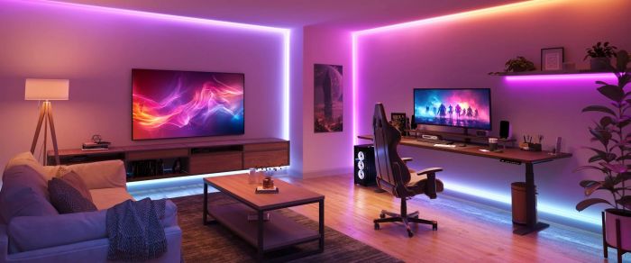 Стрічка світлодіодна розумна Govee H6641 Neon Rope Light for Wall Lining, 5м, RGBIC, WI-FI/Bluetooth, білий