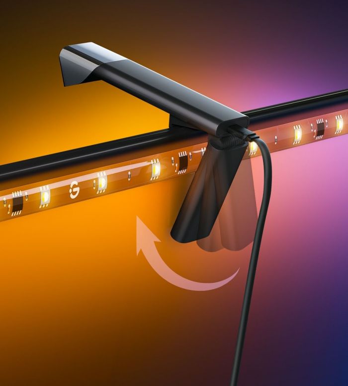 Набір адаптивного підсвічування Govee H6097 Backlight 3 Lite 40-50', RGBICW, WI-FI/Bluetooth, чорний