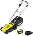 Газонокосарка акумуляторна Karcher LMO 2-18 Battery 18В 32см  акб 1х5А·год 25-60мм
