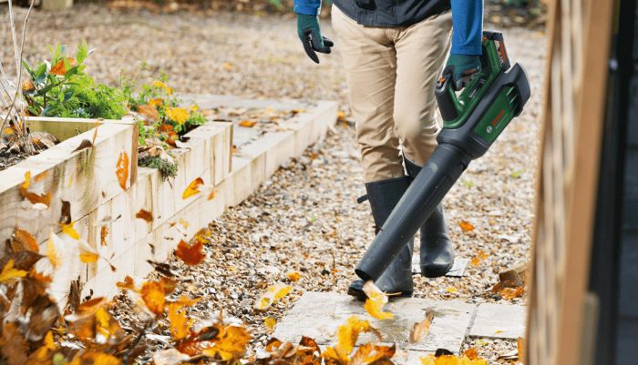 Повітродув садовий акумуляторний Bosch AdvancedLeafBlower 36V-750 200км/год 2.8кг без АКБ і ЗП