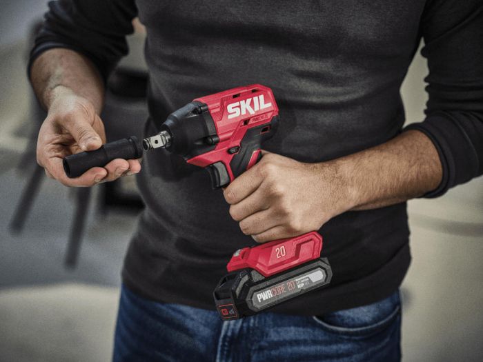 Гайковерт ударний SKIL 3241 CA 20В безщітковий до 3350об·хв 500Нм 1кг без АКБ та ЗП