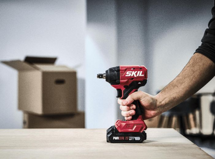 Гайковерт ударний SKIL 3241 CA 20В безщітковий до 3350об·хв 500Нм 1кг без АКБ та ЗП